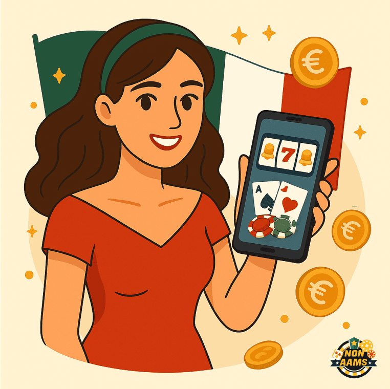 &nbsp;Versione mobile e app del casinò senza licenza italiana